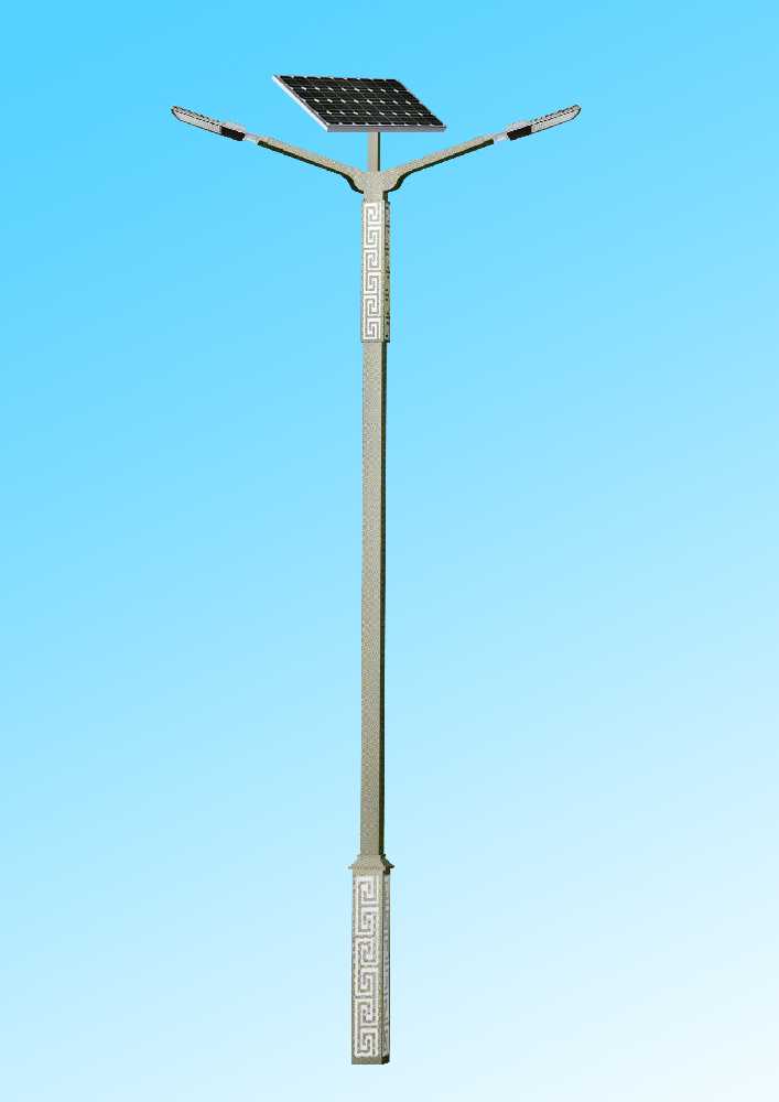 南投县市政道路太阳能路灯